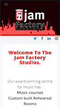 Mobile Screenshot of jamfactorystudios.co.uk